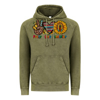 Vintage Olive peace love sunshine Vintage Hoodie - JahusDesignShop