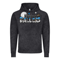 Vintage Black raising ballers volleyball Vintage Hoodie - Zillion Design Studio