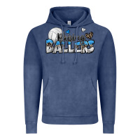 Vintage Denim raising ballers volleyball Vintage Hoodie - Zillion Design Studio