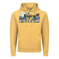 Vintage Mustard raising ballers volleyball Vintage Hoodie - Zillion Design Studio