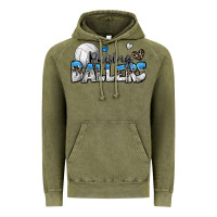 Vintage Olive raising ballers volleyball Vintage Hoodie - Zillion Design Studio