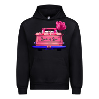 Black Loads Of Love Valentine's Day Truck Urban Hoodie - Bettercallsaul