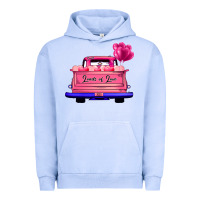 Pigment Grape Ice Loads Of Love Valentine's Day Truck Urban Hoodie - Bettercallsaul