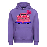 Tulip Loads Of Love Valentine's Day Truck Urban Hoodie - Bettercallsaul