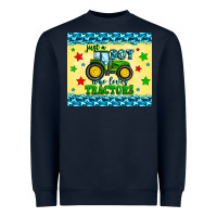 Navy just a boy who loves tractors Heavyweight Sweatshirt - Zillion Design Studio