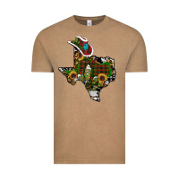 Vintage Coffee christmas texas Vintage Tee - RanaPortraitStore