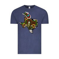 Vintage Denim christmas texas Vintage Tee - RanaPortraitStore