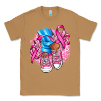 Toasted Coconut cancer ribbon pink converse and flowers Classic Tee - AdoDesignShop