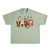 Oil Green baseball coffee cups Urban Heavy Tee - Zillion Design Studio