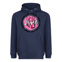 Navy fight breast cancer Heavyweight Hoodie - MaliasSmallBusiness