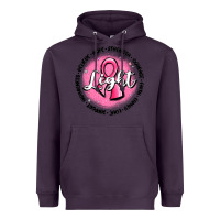 Plum fight breast cancer Heavyweight Hoodie - MaliasSmallBusiness