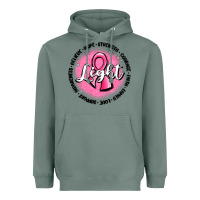 Sage fight breast cancer Heavyweight Hoodie - MaliasSmallBusiness