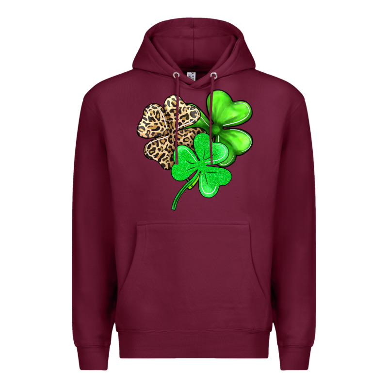 Three Clover Premium Hoodie by AdoDesignShop | Teevron