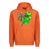 Carrot three clover Premium Hoodie - AdoDesignShop