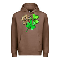 Chestnut three clover Premium Hoodie - AdoDesignShop