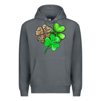Rock three clover Premium Hoodie - AdoDesignShop