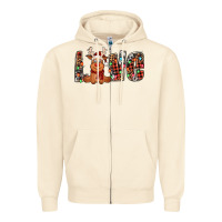 Love Christmas Reindeer Zipper Hoodie | Teevron
