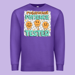 Professional Patience Premium Sweatshirt Designed By Maliassmallbusiness