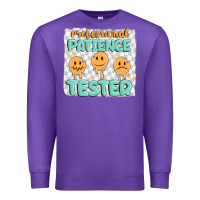 Purple professional patience Premium Sweatshirt - MaliasSmallBusiness