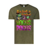 Vintage Olive it's just a bunch of hocus pocus Vintage Tee - Zillion Design Studio