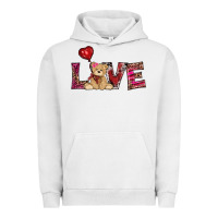 Pigment Lunar Rock valentine's day tedybear love Urban Hoodie - RanaPortraitStore