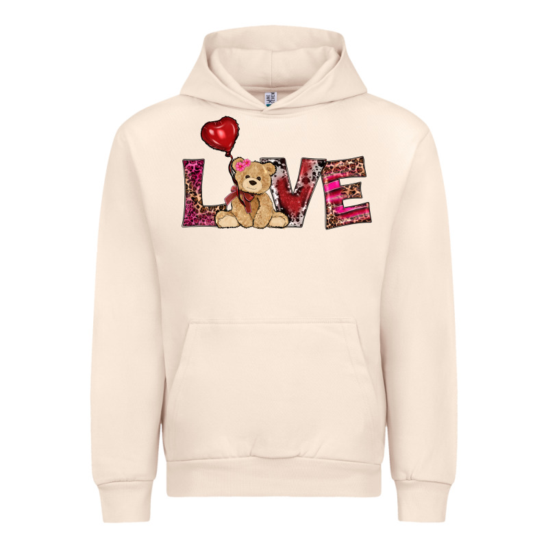 Valentine's Day Tedybear Love Urban Hoodie by RanaPortraitStore | Teevron
