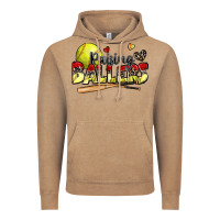 Vintage Coffee raising ballers softball Vintage Hoodie - Zillion Design Studio