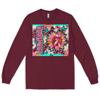 Burgundy survivor breast cancer Long Sleeve Tee - AdoDesignShop