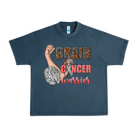 Midnight Navy brain cancer warrior Urban Heavy Tee - texasbilliewilder