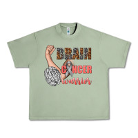 Oil Green brain cancer warrior Urban Heavy Tee - texasbilliewilder