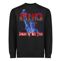 Black America home of the free Heavyweight Sweatshirt - texasbilliewilder