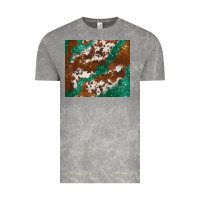 Cloud Rock brown cowhide glitter Vintage Tee - BarkalooDesign