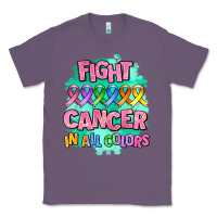 Lavender fight cancer in all colors Classic Tee - AdoDesignShop