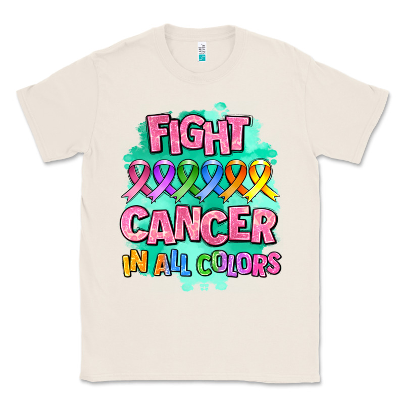 Fight Cancer In All Colors Classic Tee by AdoDesignShop | Teevron