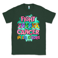 Sports Green fight cancer in all colors Classic Tee - AdoDesignShop