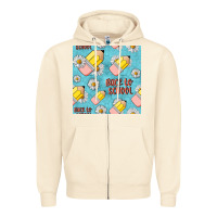Sandshell back to school seamless pattern Zipper Hoodie - BundleAndBundleShop