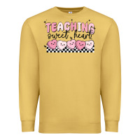Antique Gold teaching sweetheart Premium Sweatshirt - MaliasSmallBusiness