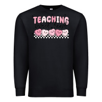 Black teaching sweetheart Premium Sweatshirt - MaliasSmallBusiness
