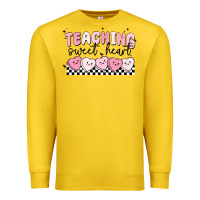 Lemon teaching sweetheart Premium Sweatshirt - MaliasSmallBusiness