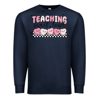 Navy teaching sweetheart Premium Sweatshirt - MaliasSmallBusiness