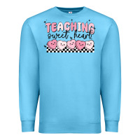 Ocean Blue teaching sweetheart Premium Sweatshirt - MaliasSmallBusiness