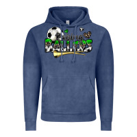 Vintage Denim raising ballers soccer Vintage Hoodie - Zillion Design Studio