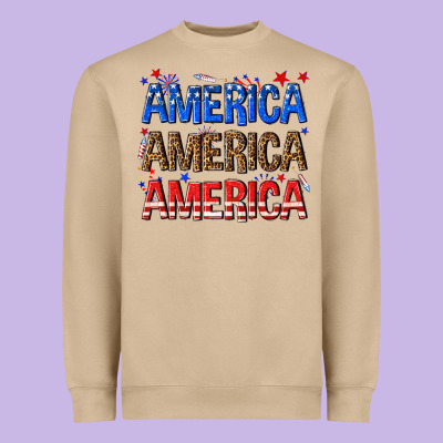 Heavyweight Sweatshirt America america america fourth of july