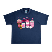 Navy volleyball coffee cups Urban Heavy Tee - Zillion Design Studio