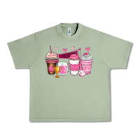 Oil Green volleyball coffee cups Urban Heavy Tee - Zillion Design Studio
