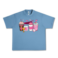 Pebble Blue volleyball coffee cups Urban Heavy Tee - Zillion Design Studio