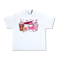 White volleyball coffee cups Urban Heavy Tee - Zillion Design Studio
