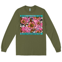 Army Green breast cancer awareness Long Sleeve Tee - AdoDesignShop