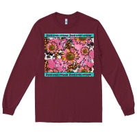 Burgundy breast cancer awareness Long Sleeve Tee - AdoDesignShop