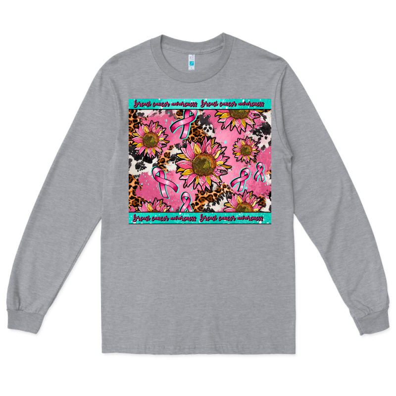 Breast Cancer Awareness Long Sleeve Tee by AdoDesignShop | Teevron